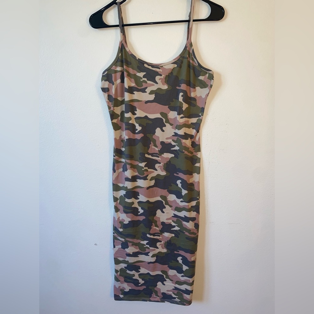 Casual Cute Camo Dress!